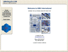 Tablet Screenshot of hmhsales.com